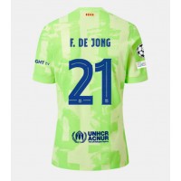 Barcelona Frenkie de Jong #21 Kolmaspaita 2024-25 Lyhythihainen